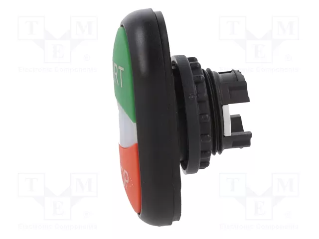 EATON ELECTRIC Interruptor Doble 22mm Rojo/Verde Plano EATON ELECTRIC Interruptor Doble 22mm Rojo/Verde Plano