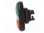 EATON ELECTRIC Interruptor Doble 22mm Rojo/Verde Plano