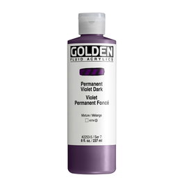 Golden Colores Acrílicos Fluid Violeta Permanente Fonce