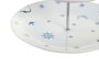 DKD Home Decor Frutero Stella Maris 3 Pisos Azul y Blanco de Porcelana y Metal