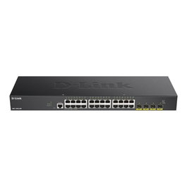 D-Link DGS-1250-28X/E Switch L3 Lite Smart 24 puertos Gigabit + 4 SFP+