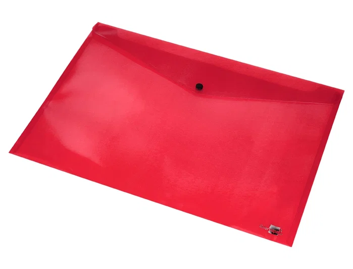 Liderpapel Carpeta dossier con broche DIN A3 rojo translúcido Liderpapel Carpeta dossier con broche DIN A3 rojo translúcido