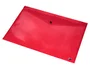 Liderpapel Carpeta dossier con broche DIN A3 rojo translúcido