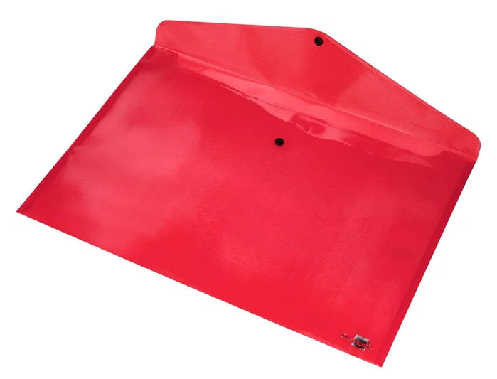 Liderpapel Carpeta dossier con broche DIN A3 rojo translúcido Liderpapel Carpeta dossier con broche DIN A3 rojo translúcido