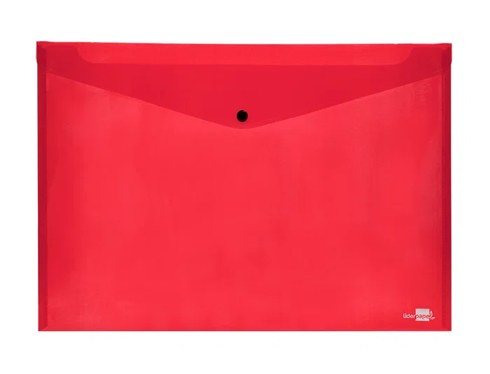 Liderpapel Carpeta dossier con broche DIN A3 rojo translúcido Liderpapel Carpeta dossier con broche DIN A3 rojo translúcido