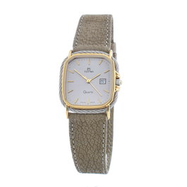 Tetra Reloj 125-R-BRWN con correa de piel marrón