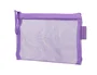 Liderpapel Bolsa Zipper Bag Multiusos Transpirable Poliester Din A6 Morado Pastel