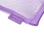 Liderpapel Bolsa Zipper Bag Multiusos Transpirable Poliester Din A6 Morado Pastel