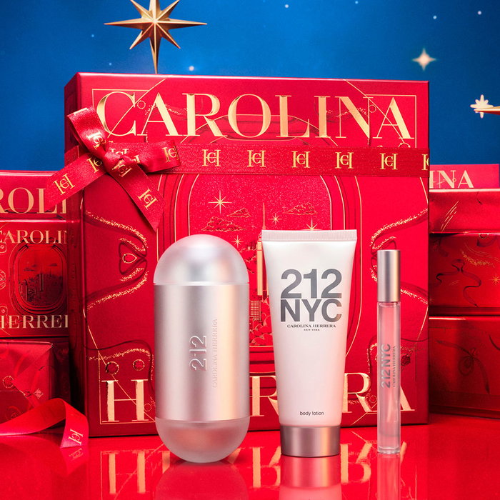 Carolina Herrera Estuche 212 NYC For Her 3 pz
