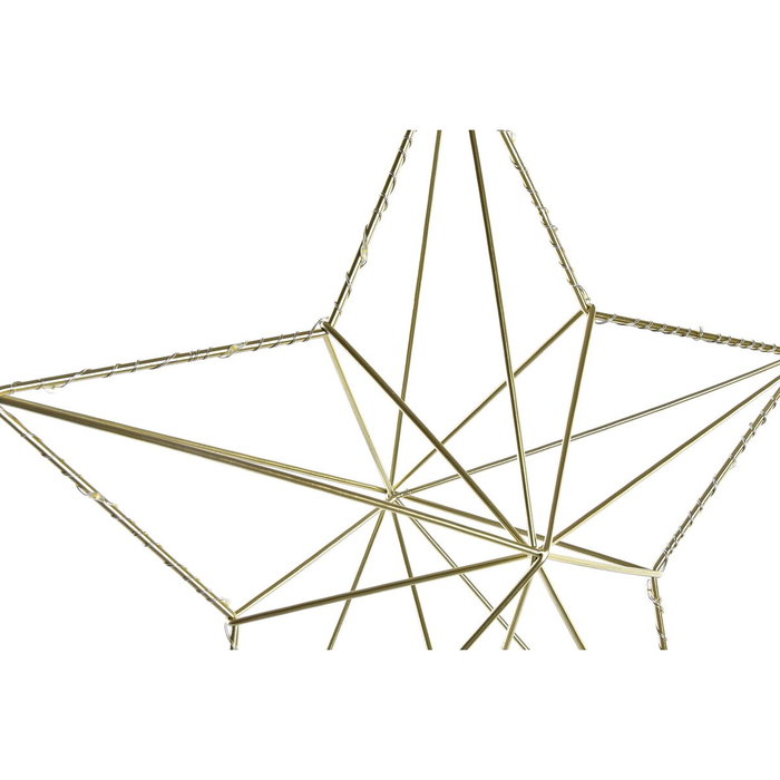 DKD Home Decor Decoración Colgante LED 30x11x30 Surtido Dorado y Plateado DKD Home Decor Decoración Colgante LED 30x11x30 Surtido Dorado y Plateado