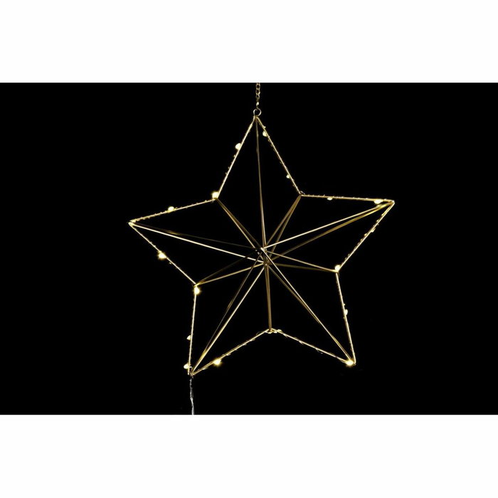 DKD Home Decor Decoración Colgante LED 30x11x30 Surtido Dorado y Plateado DKD Home Decor Decoración Colgante LED 30x11x30 Surtido Dorado y Plateado