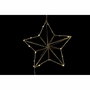 DKD Home Decor Decoración Colgante LED 30x11x30 Surtido Dorado y Plateado