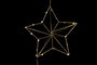 DKD Home Decor Decoración Colgante LED 30x11x30 Surtido Dorado y Plateado