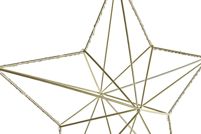 DKD Home Decor Decoración Colgante LED 30x11x30 Surtido Dorado y Plateado DKD Home Decor Decoración Colgante LED 30x11x30 Surtido Dorado y Plateado