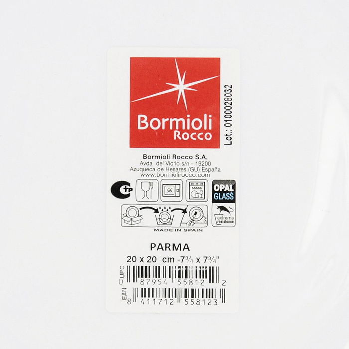 Plato Postre Opal Parma Bormioli Rocco 20 cm