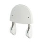 Basics Asiento de pared plegable para bañera, blanco, 36 x 40 cm