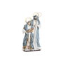 DKD Home Decor Nacimiento en Poliéster Azul y Blanco 48x28x90 cm