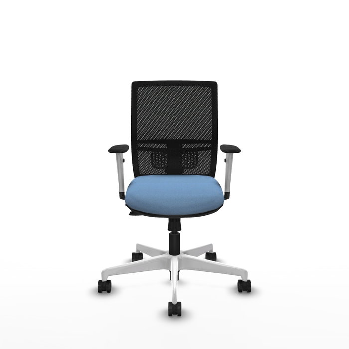 PIQUERAS Y CRESPO Silla de oficina Yunquera Azul cielo con mecanismo Sincro/Traslack PIQUERAS Y CRESPO Silla de oficina Yunquera Azul cielo con mecanismo Sincro/Traslack