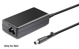 CoreParts Adaptador de Corriente 65W 19.5V 3.34A Plug:7.4*5.0p para Dell Inspiron, Latitude, Precision, Vostro, XPS, Wyse, Chrome Inspiron, Monitores Dell con Cable EU
