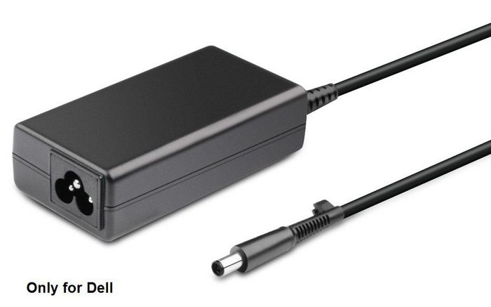 CoreParts Adaptador de Corriente 65W 19.5V 3.34A para Dell, conector 7.4*5.0p e incluye cable EU CoreParts Adaptador de Corriente 65W 19.5V 3.34A para Dell, conector 7.4*5.0p e incluye cable EU
