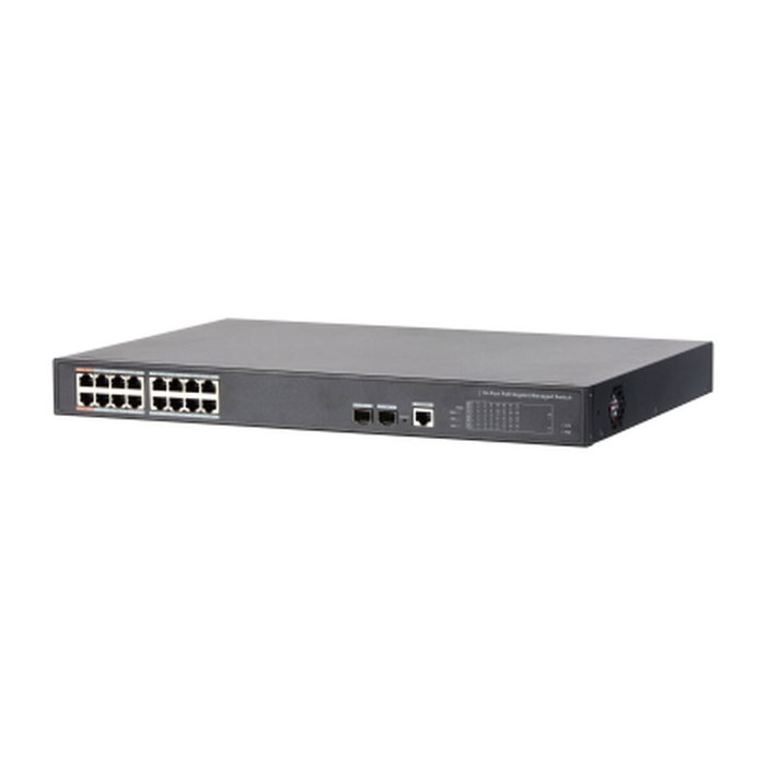Dahua DH-PFS4218-16GT-240 Switch PoE 16 Puertos Gigabit + 2 SFP Uplink 240W Dahua DH-PFS4218-16GT-240 Switch PoE 16 Puertos Gigabit + 2 SFP Uplink 240W