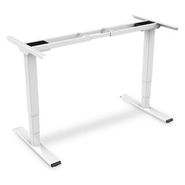 Digitus Bastidor de Mesa Eléctrico de Altura Regulable Dual-Motor 3 Niveles Blanco