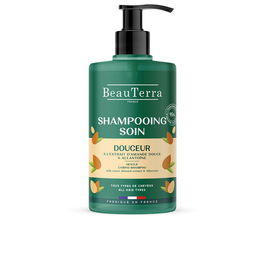 Beauterra SHAMPOOING SOIN Champú Suave 750 ml - Cuidado Natural para Todo Tipo de Cabello, Suavidad y Brillo