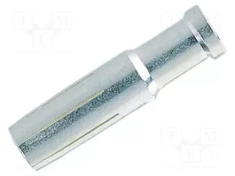 HARTING Contacto hembra industrial Han® C platado