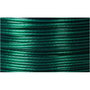 Edm Cable de Acero Revestido PVC Verde Calibre 4 mm x 175 m Ideal para Tendedero Resistencia 81 kg