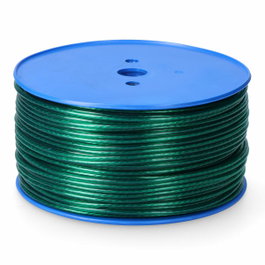 Edm Cable de acero revestido PVC verde 4 mm x 175 m