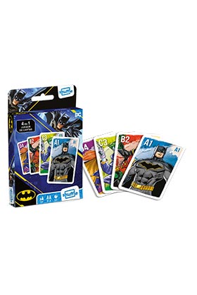 Naipes Heraclio Fournier Sa Shuffle Fun 4 en 1 Batman