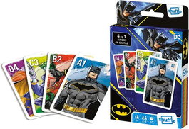 Juego Cartamundi Shuffle Fun 4 In 1 Batman