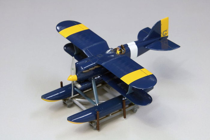 Porco Rosso Kit de modelo 1/72 Caza hidroavión Curtiss R3C-0