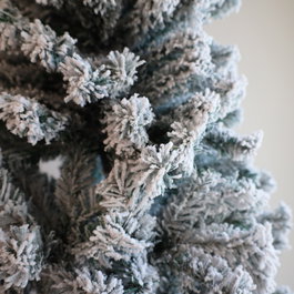 Bambasy Árbol de navidad artificial nevado Lemper 1,2 m 300 ramas