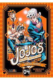 Editorial Ivrea, S.L. JoJo's Bizarre Adventure Parte 5: Vento Aureo 04 Edición Deluxe con Tinta Metalizada