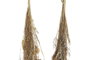 DKD Home Decor Ramo Navidad Alpina Flor seca Marron 6 x 65 x 13 cm (12 Unidades)