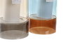 DKD Home Decor Set de 2 Portavelas de Cristal con Vela