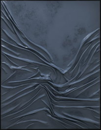 DKD Home Decor Cuadro Moderno 3D Azul Poliéster PS 140x180 cm