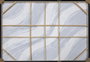 DKD Home Decor Cuadro Moderno 3D Azul Poliéster PS 140x180 cm