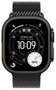 Apple Watch Ultra 3 GPS + Cellular 49mm Black Titanium Case | Black Titanium Milanese Loop - S