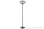 DKD Home Decor Lámpara de pie de Cristal y Metal Gris 39x39x150 cm