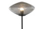DKD Home Decor Lámpara de pie de Cristal y Metal Gris 39x39x150 cm