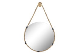 DKD Home Decor Espejo Loft Dorado Hierro Cristal 40 x 55 x 3 cm (4 Unidades)