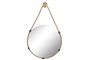 DKD Home Decor Espejo Loft Dorado Hierro Cristal 40 x 55 x 3 cm (4 Unidades)