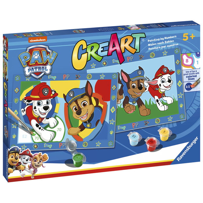 Ravensburger Juego CreArt Junior Paw Patrol Ravensburger Juego CreArt Junior Paw Patrol