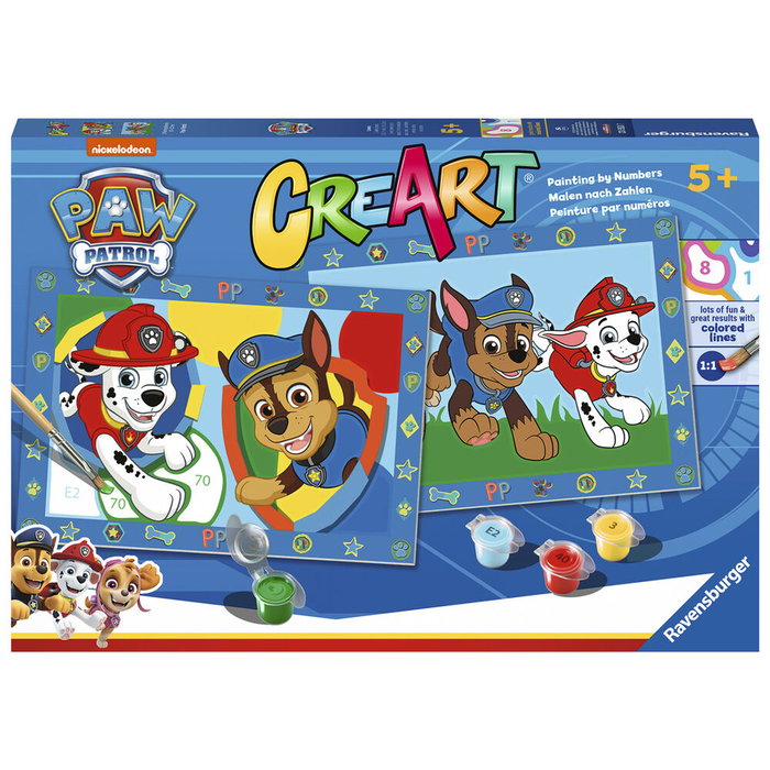Ravensburger Juego CreArt Junior Paw Patrol Ravensburger Juego CreArt Junior Paw Patrol