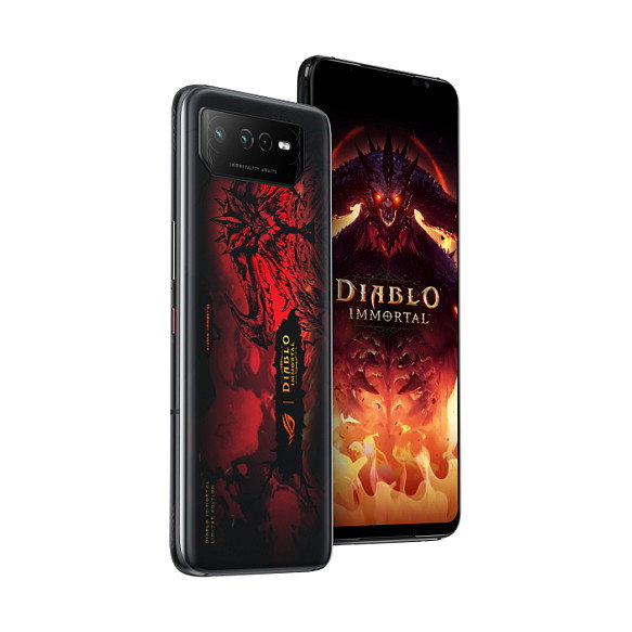 ASUS ROG Phone 6 Diablo Immortal Edition Dual Sim 16GB RAM 512GB 5G Negro Rojo Hellfire Red