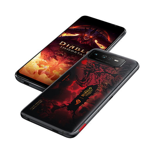 ASUS ROG Phone 6 Diablo Immortal Edition Dual Sim 16GB RAM 512GB 5G Negro Rojo Hellfire Red