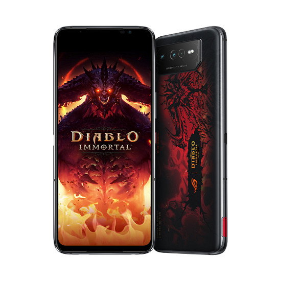 ASUS ROG Phone 6 Diablo Immortal Edition Dual Sim 16GB RAM 512GB 5G Negro Rojo Hellfire Red