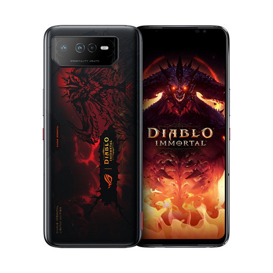ASUS ROG Phone 6 Diablo Immortal Edition Dual Sim 16GB RAM 512GB 5G Negro Rojo Hellfire Red